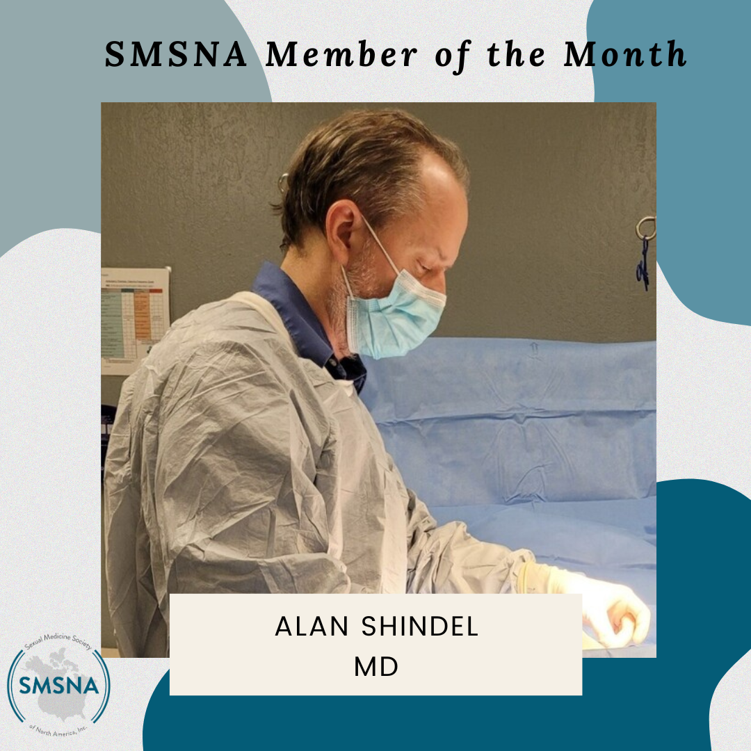 SMSNA Member of the Month: Dr. Alan Shindel